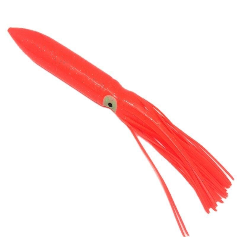 SİLİKON AHTAPOT 30 CM TEKLİ PAKET RENK : TURUNCU