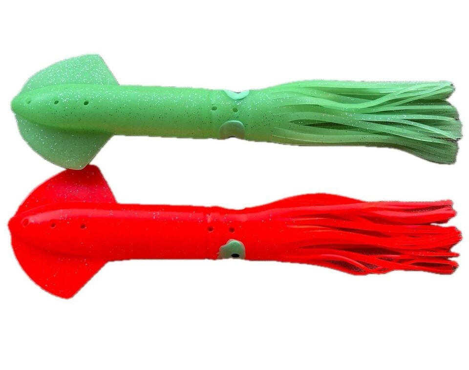 SİLİKON AHTAPOT 30 CM KANATLI TEKLİ PAKET RENK : TURUNCU