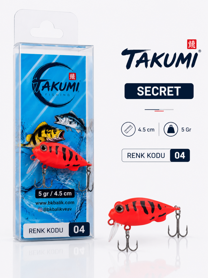 TAKUMİ SECRET 4.5 CM 5 GR COLOR : 04