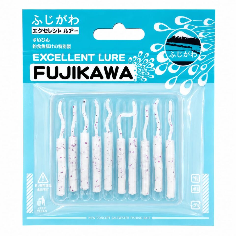 SİLİKON LRF 4.5 CM 10 LU PAKET WHİTE