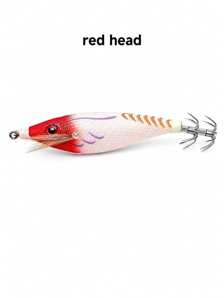 KALAMAR RED GLOW 7 CM 10 GR COLOR : RED HEAD