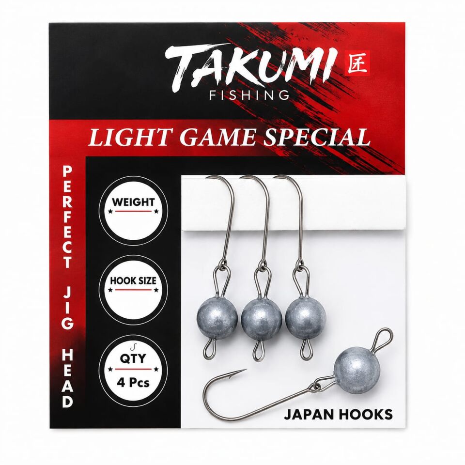 JİGHEAD LRF MAFSALLI NİCKEL 4 LÜ PAKET 4.5 GR