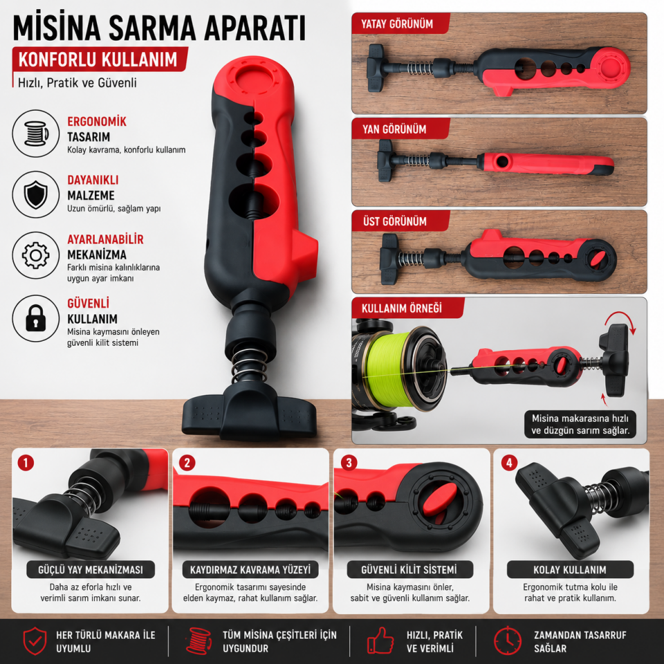 MİSİNA SARMA APARATI