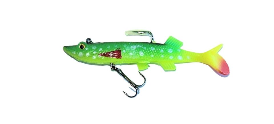 SİLİKON BALIK TURNA  (2 Lİ PAKET) 12 CM