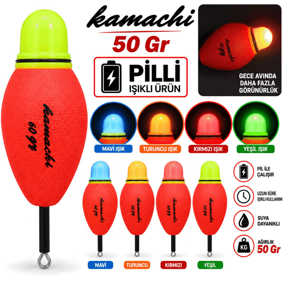ŞAMANDIRA IŞIKLI 50 GR