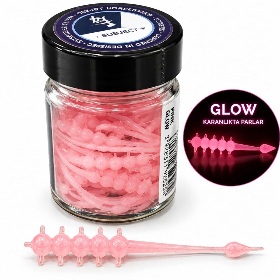 GETSU CRYSTAL 20Lİ 5.2 CM KOKULU LRF SİLİKONU GEKİ PİNK GLOW